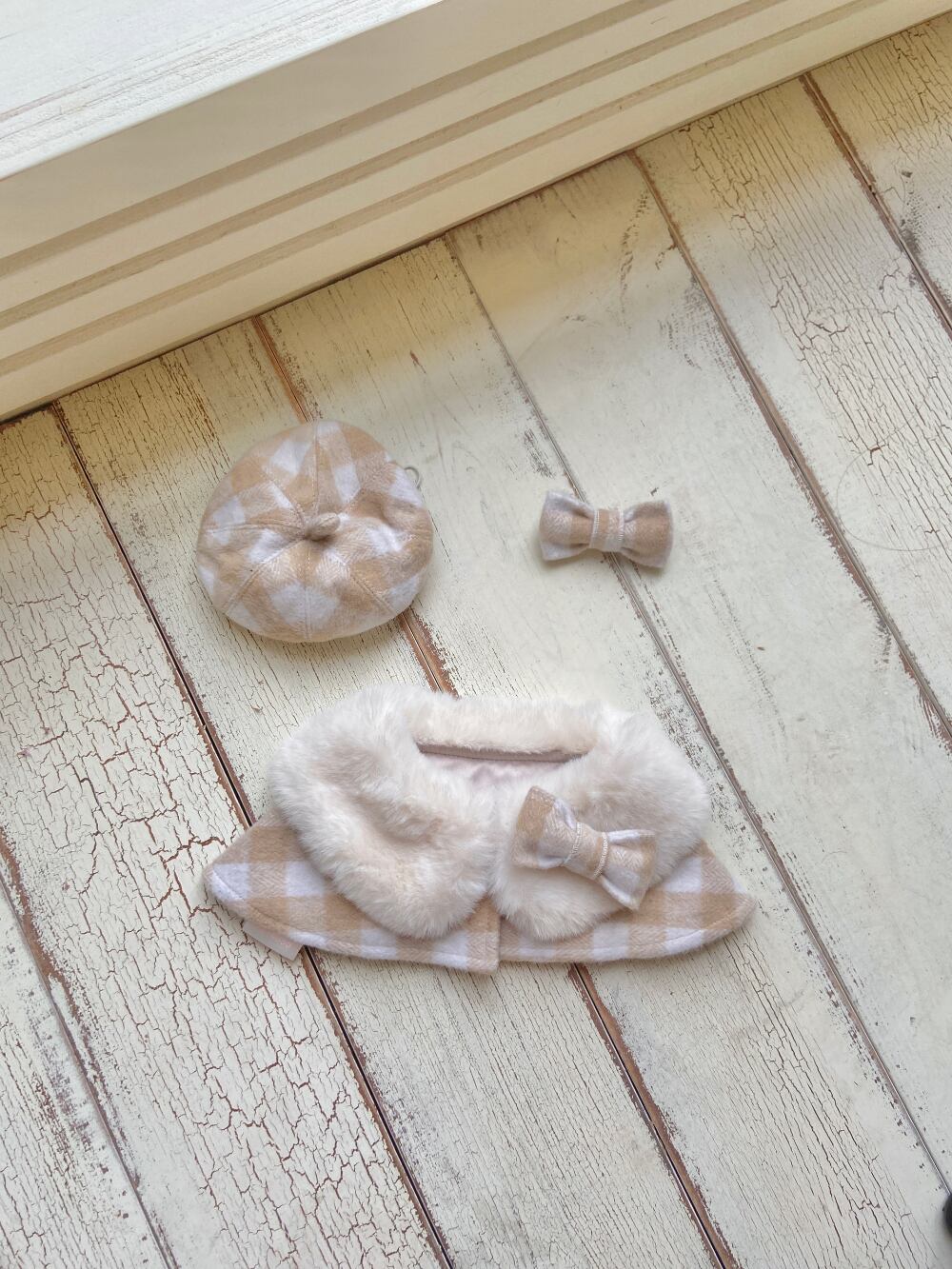 《予約》HI0018 Classic Check Cape(全3色)