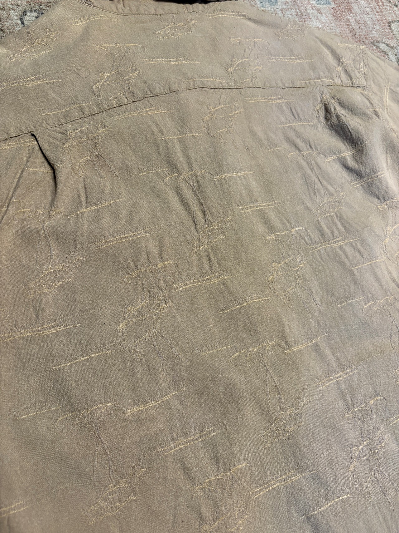 Columbia / ALOHA shirts / Damage / REMAKE Shirts