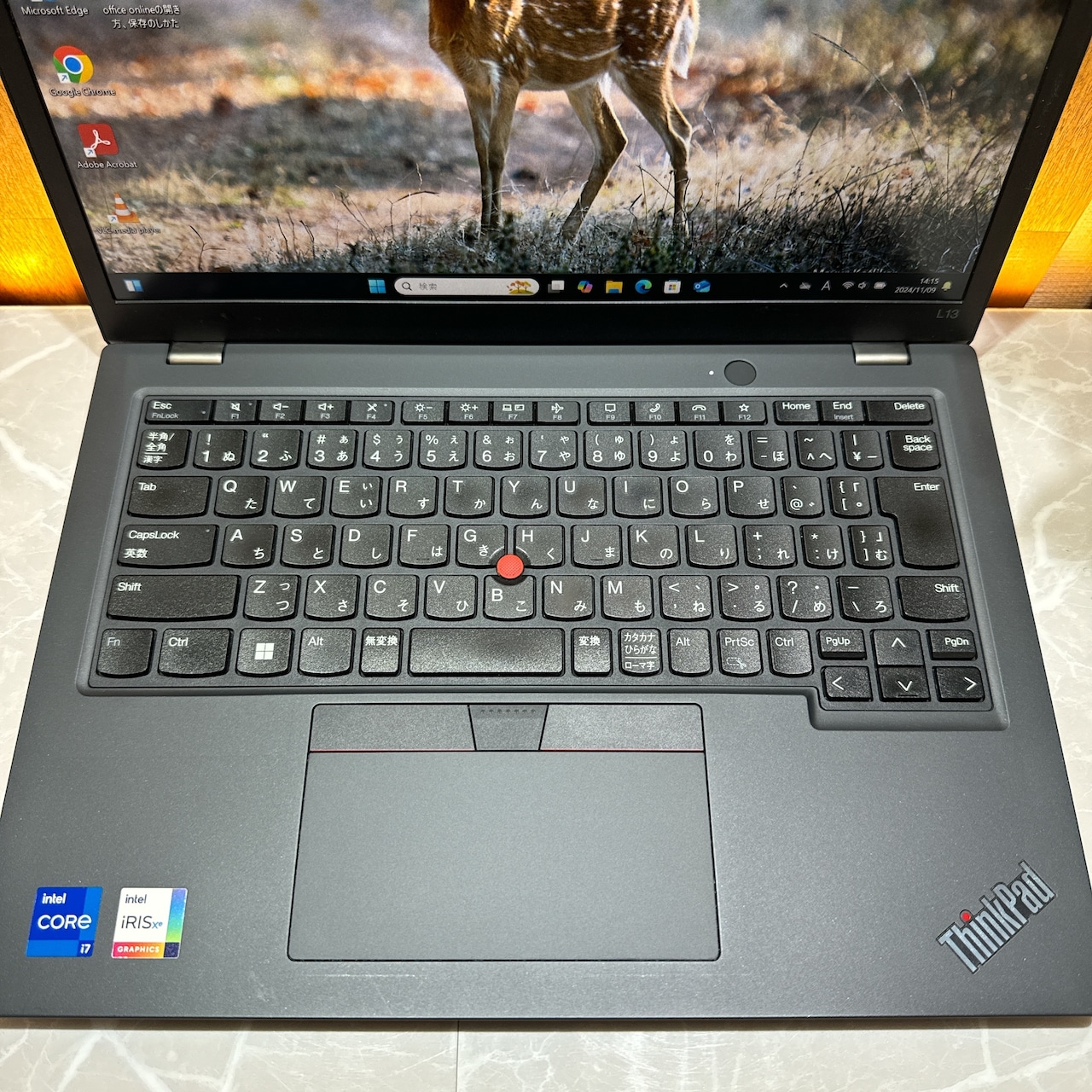 美品2023年式 Lenovo ThinkPad L13 Gen4 / Core i7-1355U / メモリ16GB / SSD512GB / ノートパソコン