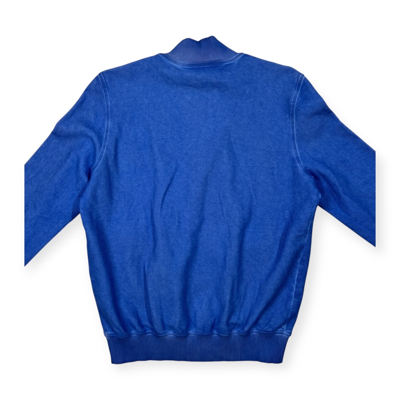 イタリア製 PLOUMANAC'H プルマナック 染め 鹿の子コットン ジャケット サイズ S /ブルー/la belle vie株式会社代理