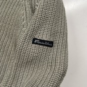 Fileuse d'Arvor フィールズダルボー コットン リブ ボートネック ニット セーター サイズ XS /グレー系 フランス製