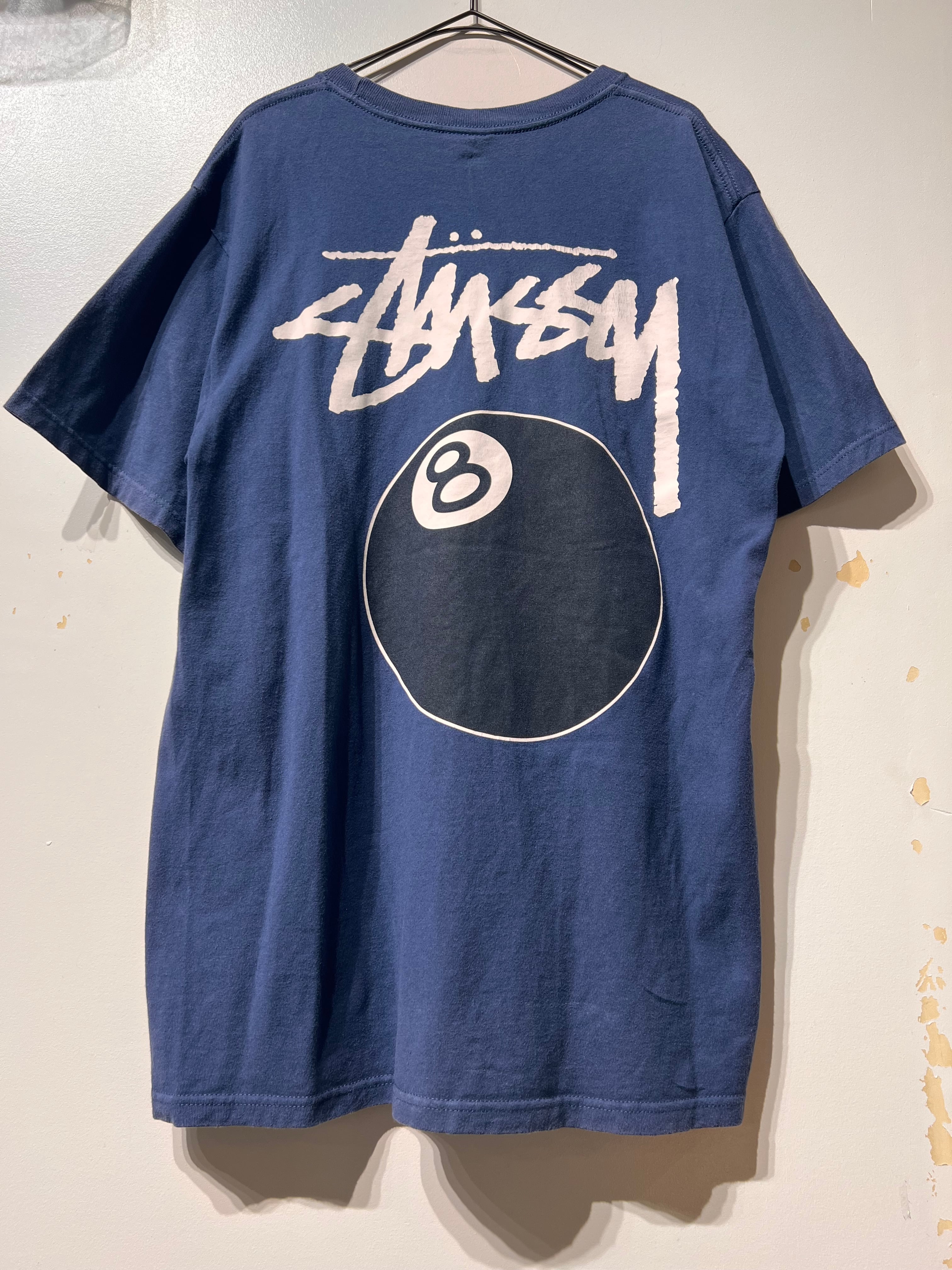 (CS2365)Stussy 8 Ball T shirt made in Mexico