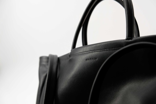 MARROW/MA-AC6308 NAPA HANDLE TOTE BLACK