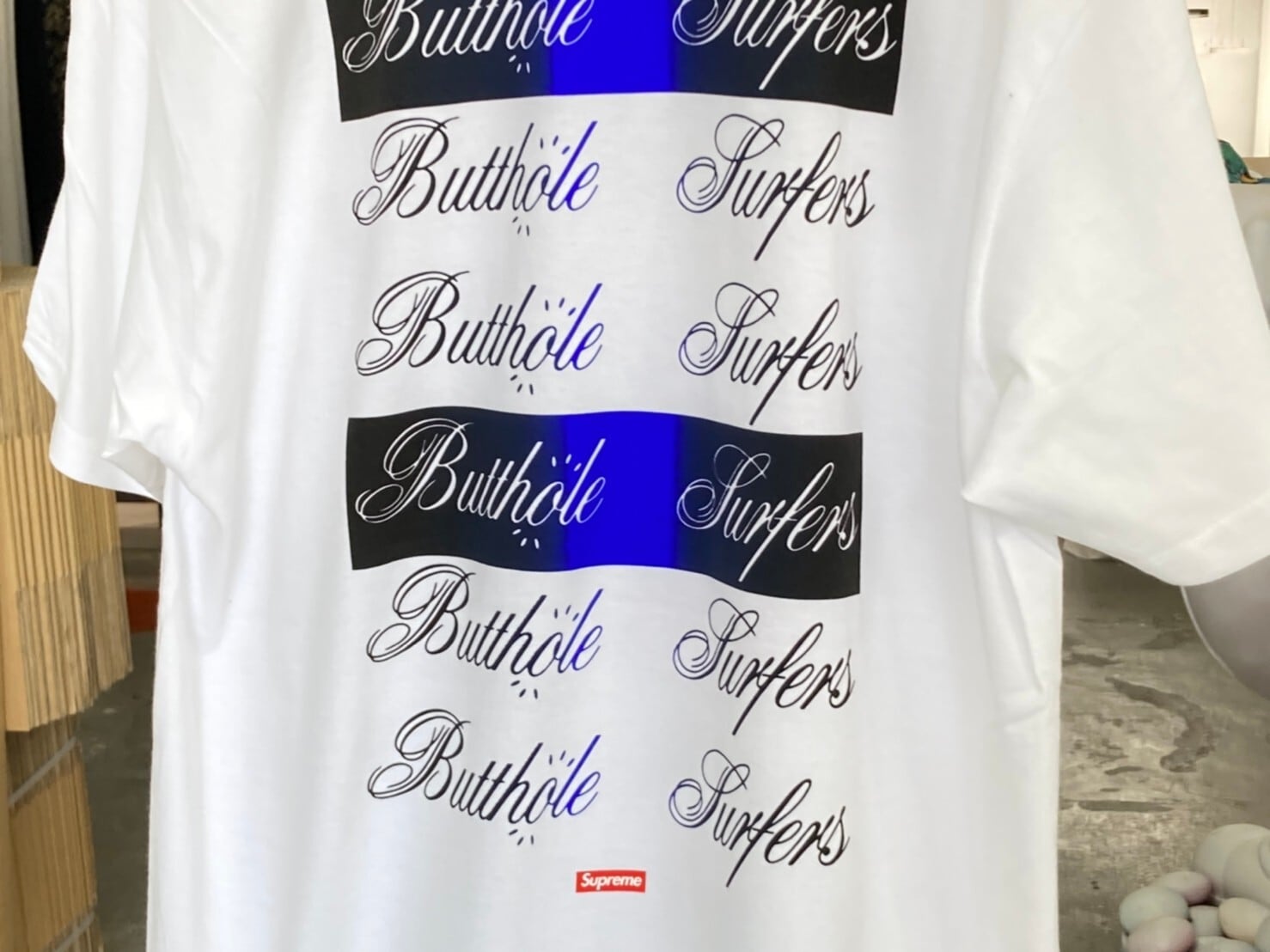 Supreme Butthole Surfers Tee White/XL