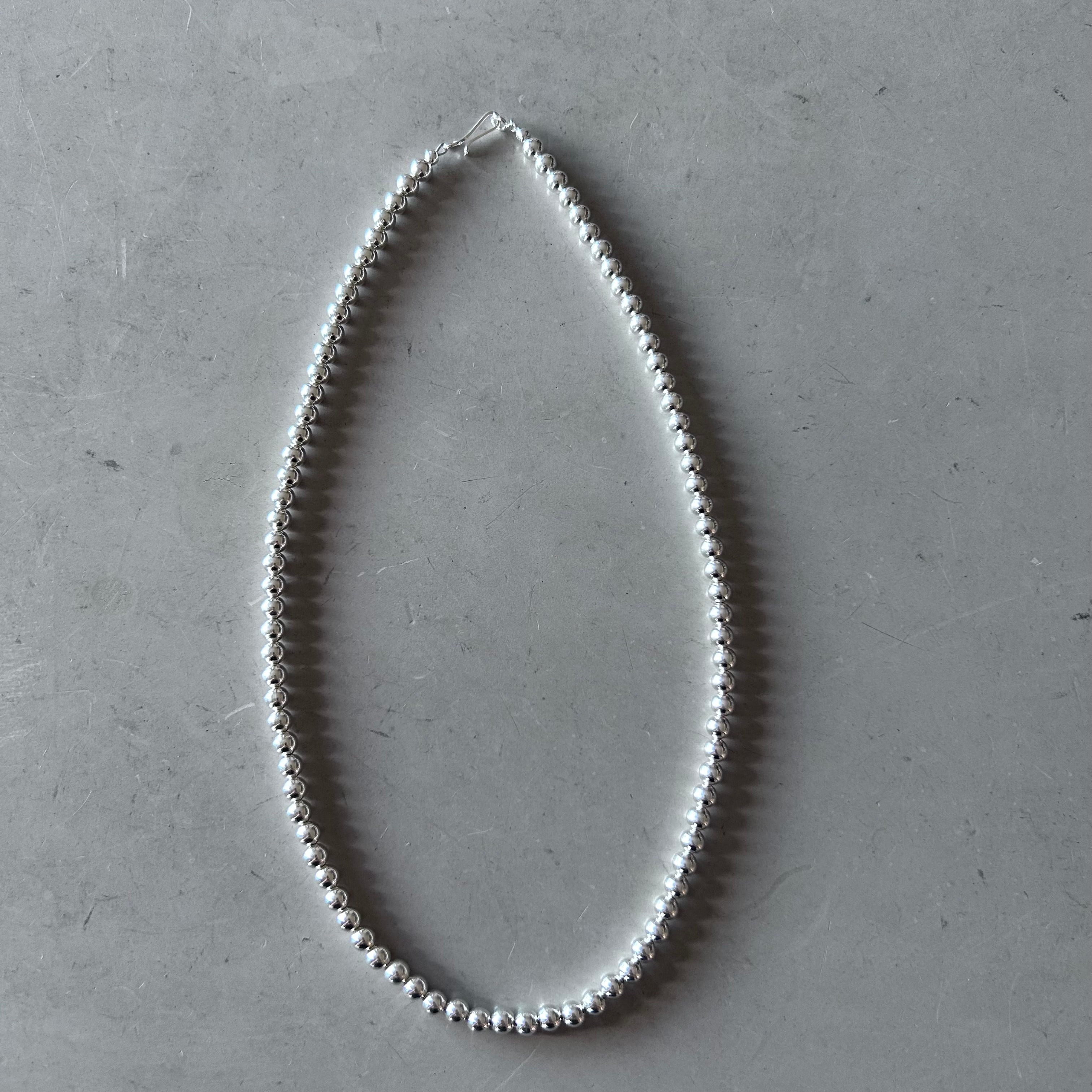 5㍉40㌢ シャイニー Navajo Pearl Necklace ナバホパールネックレス