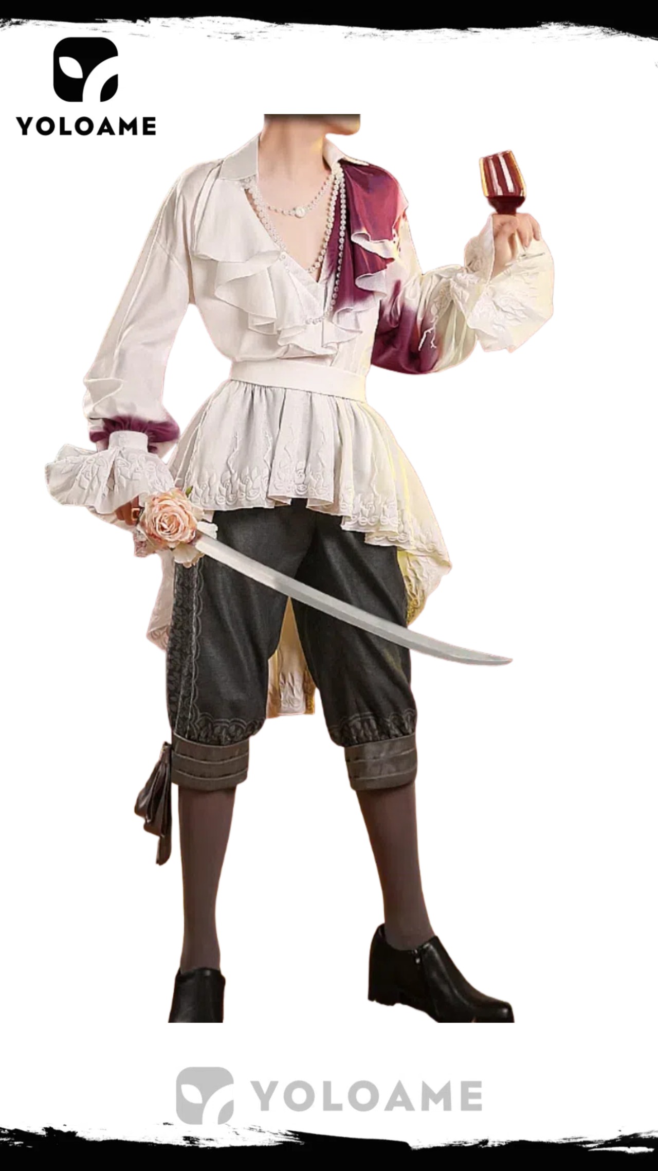 三分妄想 IdentityV 第五人格 ジョゼフ・ドラソネス Photographer 写真家 コスプレ衣装 宿酔