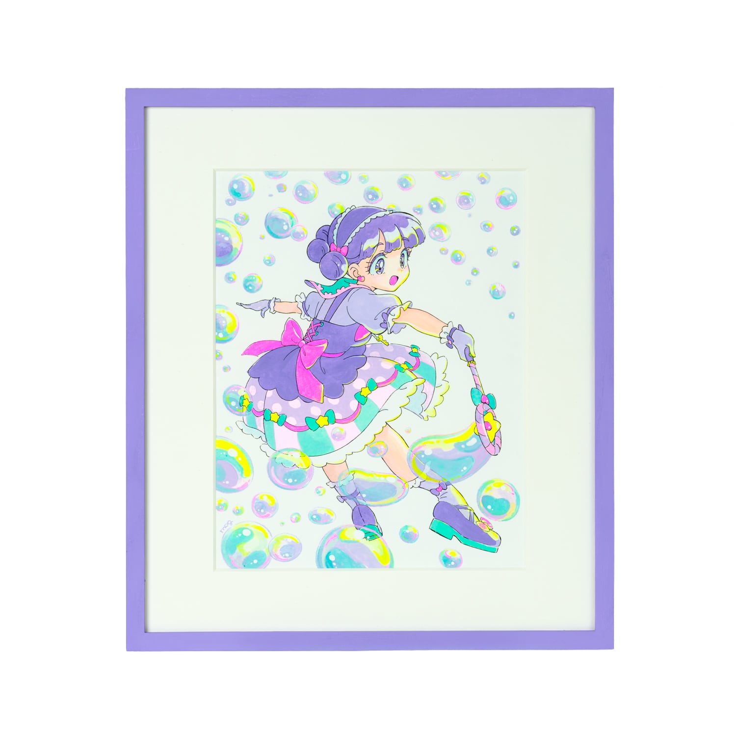 mog イラストレーター 原画 mog 原画 35 「June」 | TOKYO PiXEL. shop & gallery