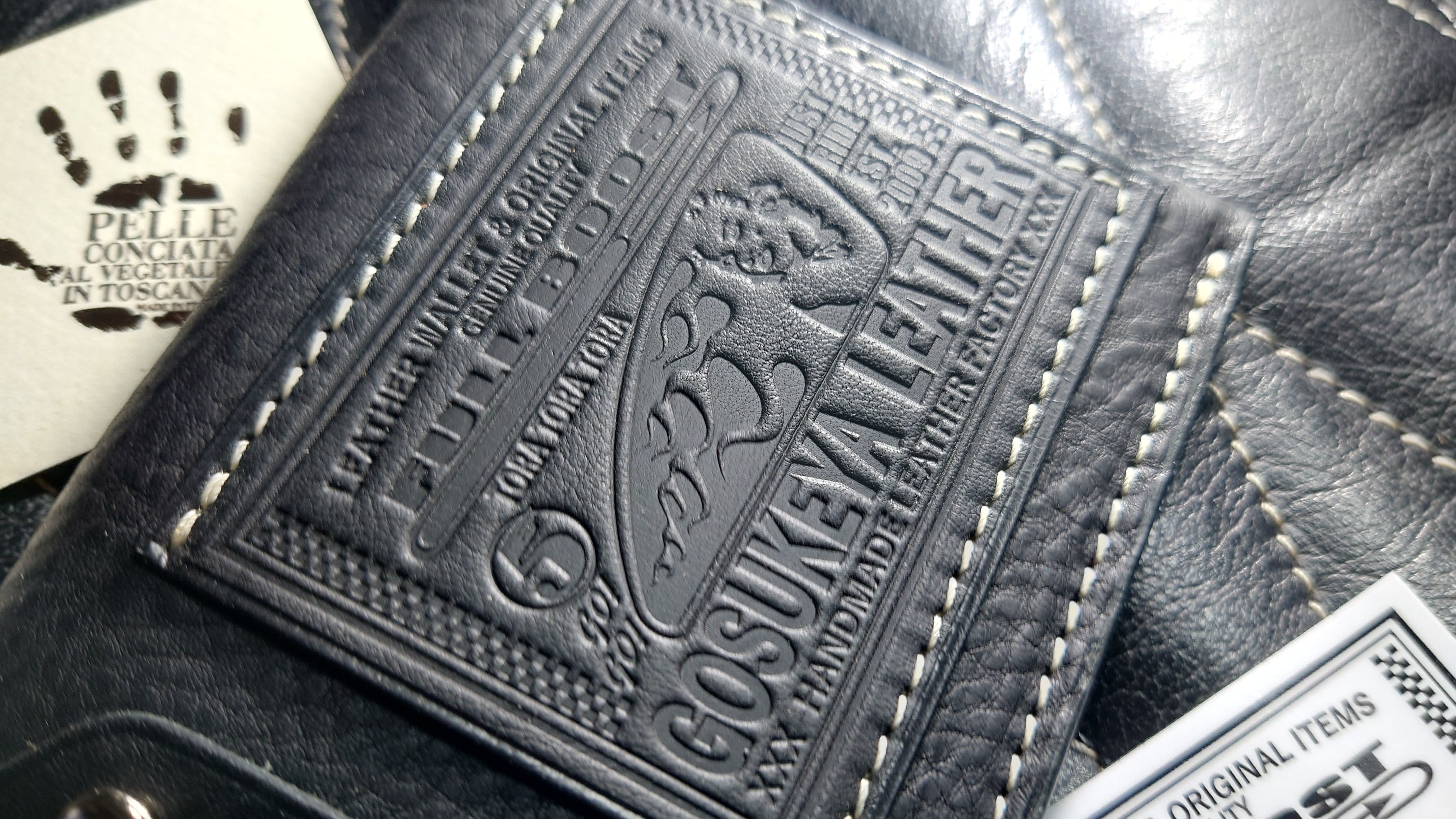 ライダースミニウォレット改 BB Riders Mini Wallet 改 Black Beauty