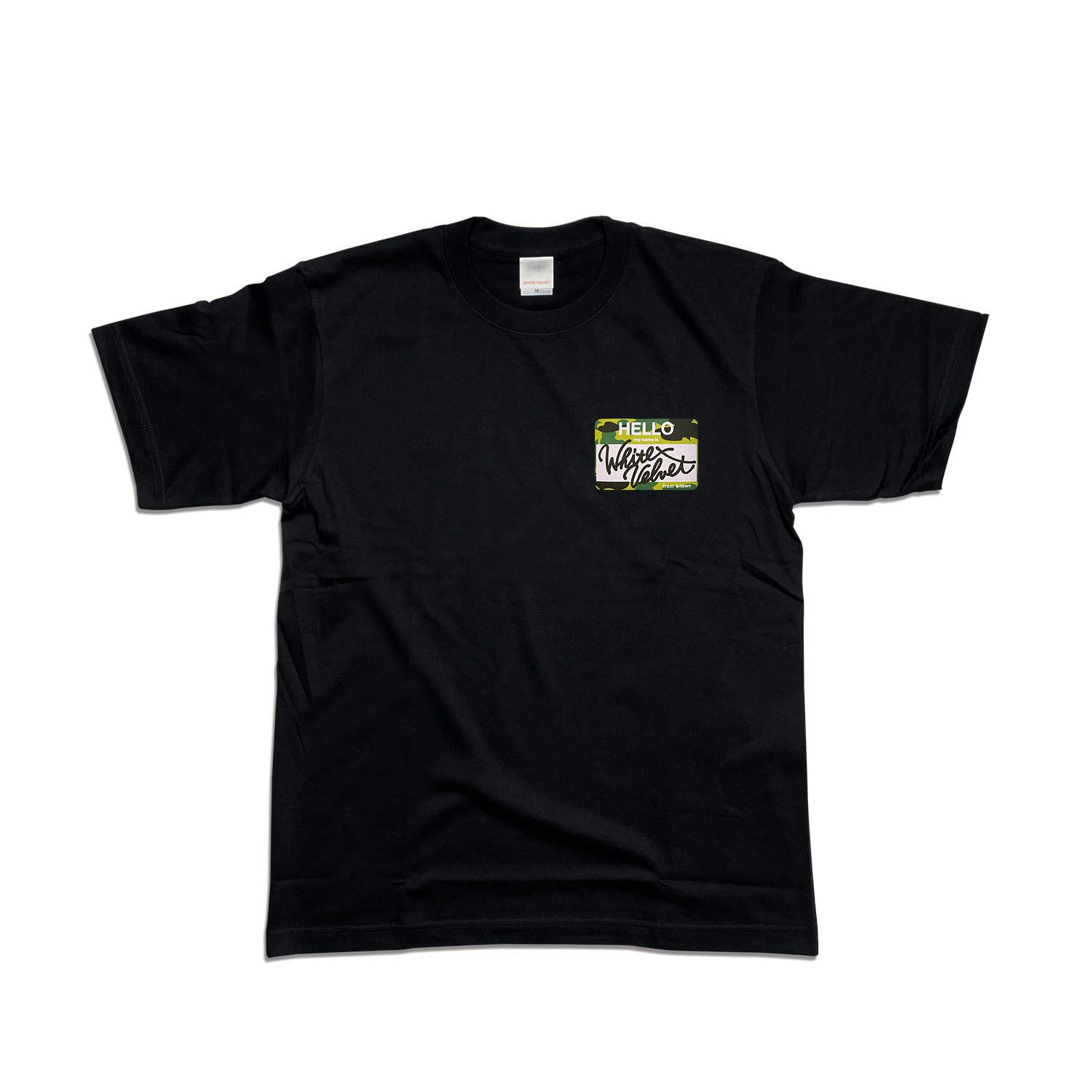 Tシャツ （BLACK×CAMO) | WHITE VELVET ホワイトベルベット