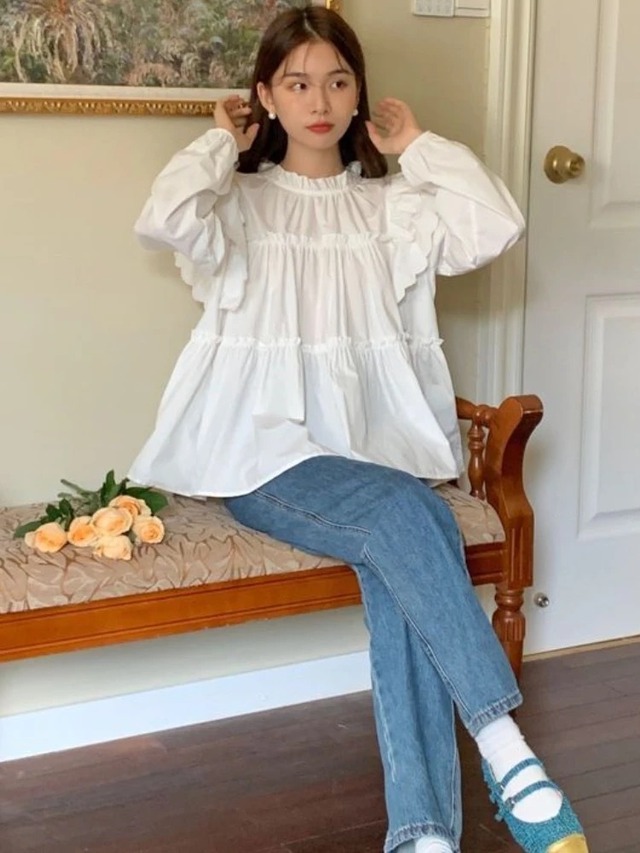 frill blouse（ladies）