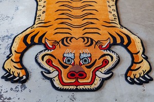 Tibetan Tiger Rug 《Lサイズ•プレミアムウール042》チベタンタイガーラグ
