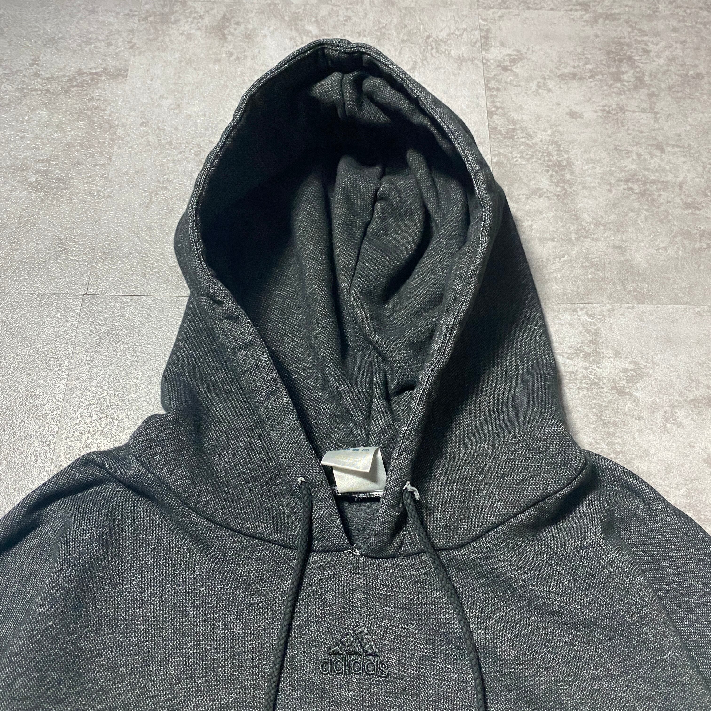 00's adidas アディダス センター刺繍パフォーマンスロゴ 後染め