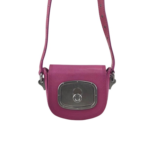 CELINE セリーヌ ショルダーバッグ ピンク レザー スタッズ ミニバッグ vintage ヴィンテージ オールド hvizvp