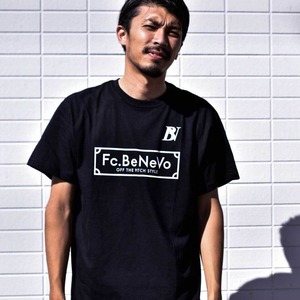 BV×Fc.BeNeVo STANDARD LOGO T-SHIRTS (BLACK)