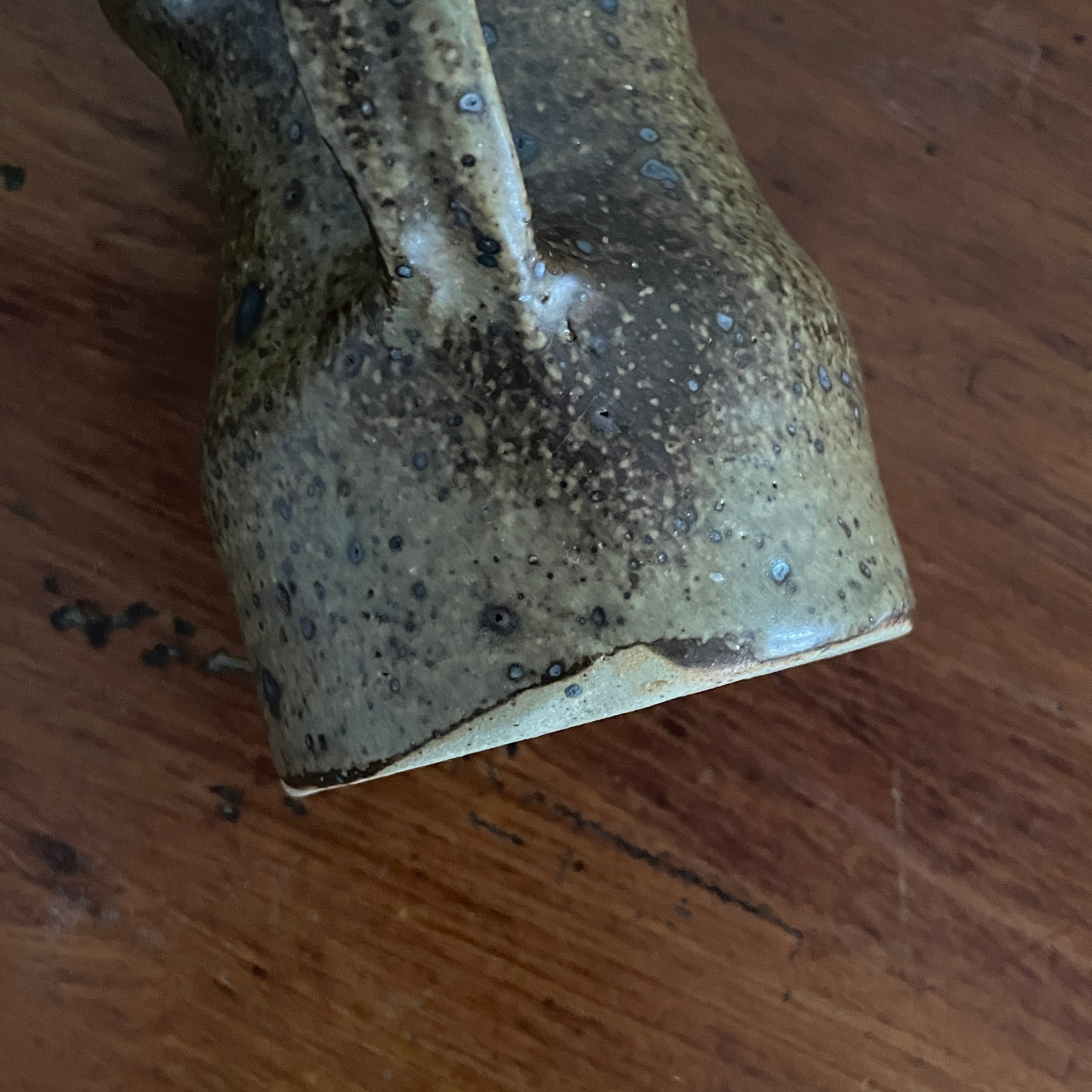 French Small vase of Gustave Tiffoche 60-80's/ギュスターヴ・ティ