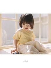 【取寄/韓国直送】melmel 26/SM リブシャツ|夏服|韓国子供服