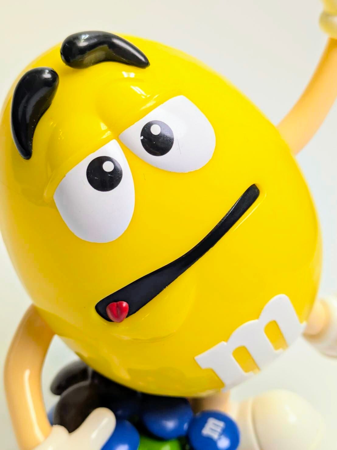 ☆ VINTAGE JUNK ☆【 m&m's  ( エムアンドエムズ ) 】★VINTAGE JUNK★ ディスペンサー コレクション  / イエロー 〚アメリカン雑貨 アメトイ〛