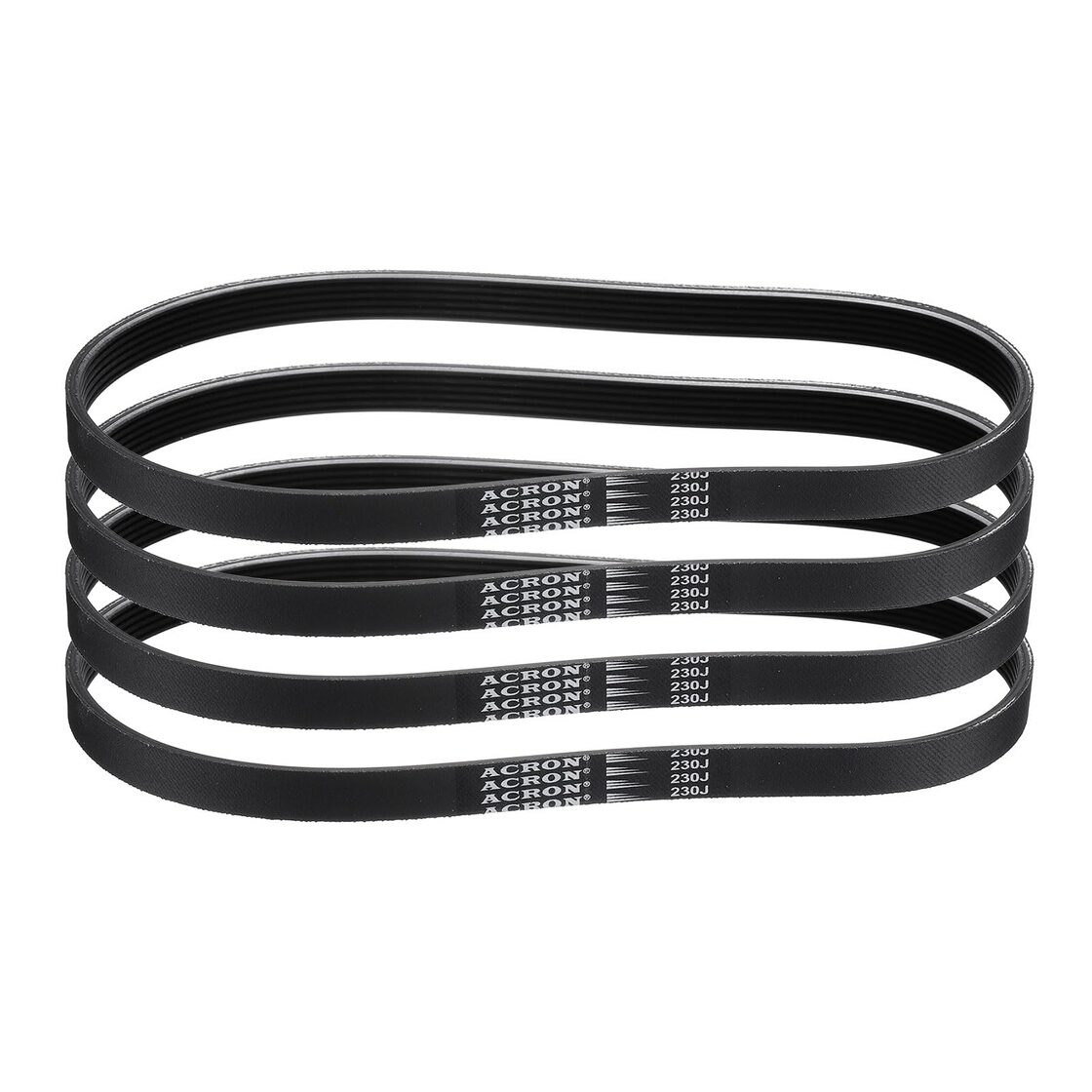 数量限定】uxcell Vベルト 230J6 4個入り 長さ584mm 幅14mm 厚さ3.5mm 