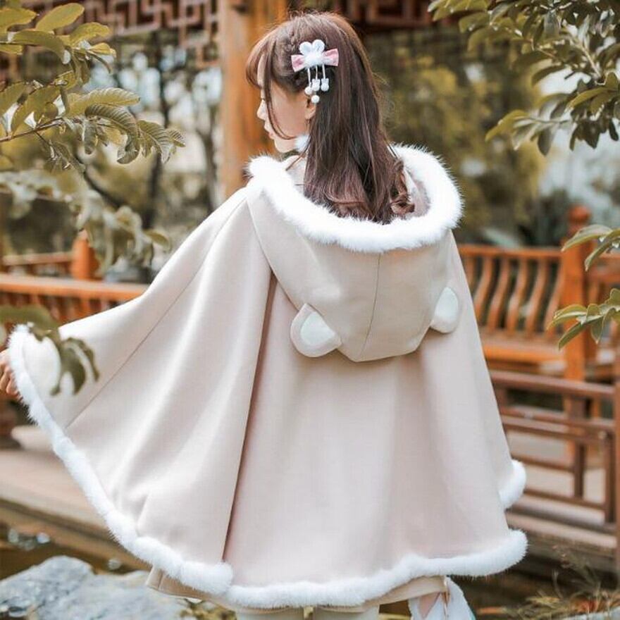 マント ファー付き フード ろりぃた｜天使と悪魔 | Pay ID