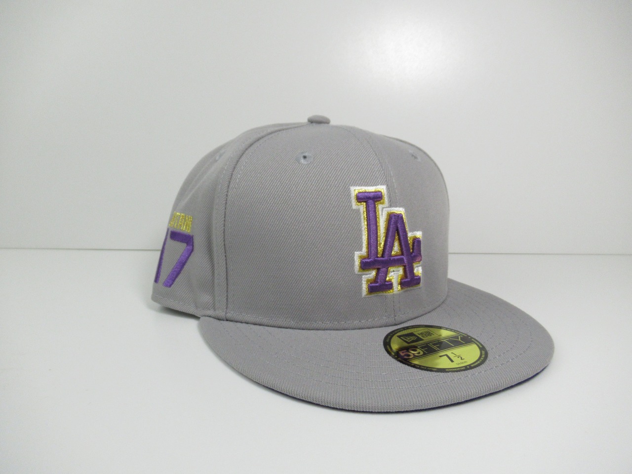 Exclusive NEW ERA 59fifty Los Angeles Dodgers　ロサンゼルス・ドジャース　Gray