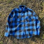 Circa 1970s Vintage ”Big Mac" Heavy Cotton Flannel Work Shirt