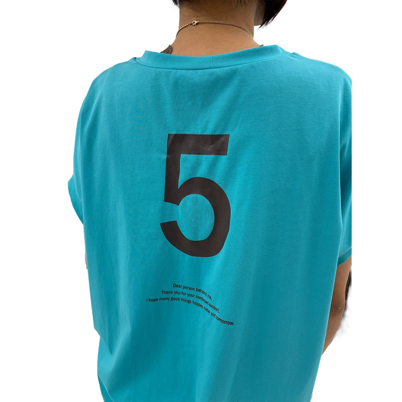 フレンチスリーブバックロゴTシャツ 826528 ayane アヤン 2026年4月中~末入荷予定 1月展示会