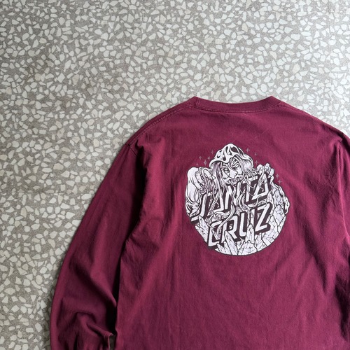 NHS / 00’s- SANTA CRUZ ls T-shirt size L
