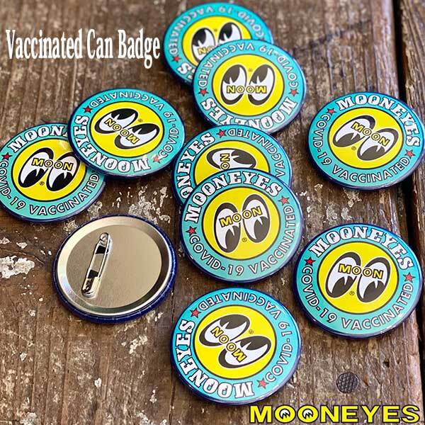 MOON Vaccinated Can Badge ムーン バクシネイティド 缶バッジ
