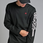 スリーブロゴプリントロンT