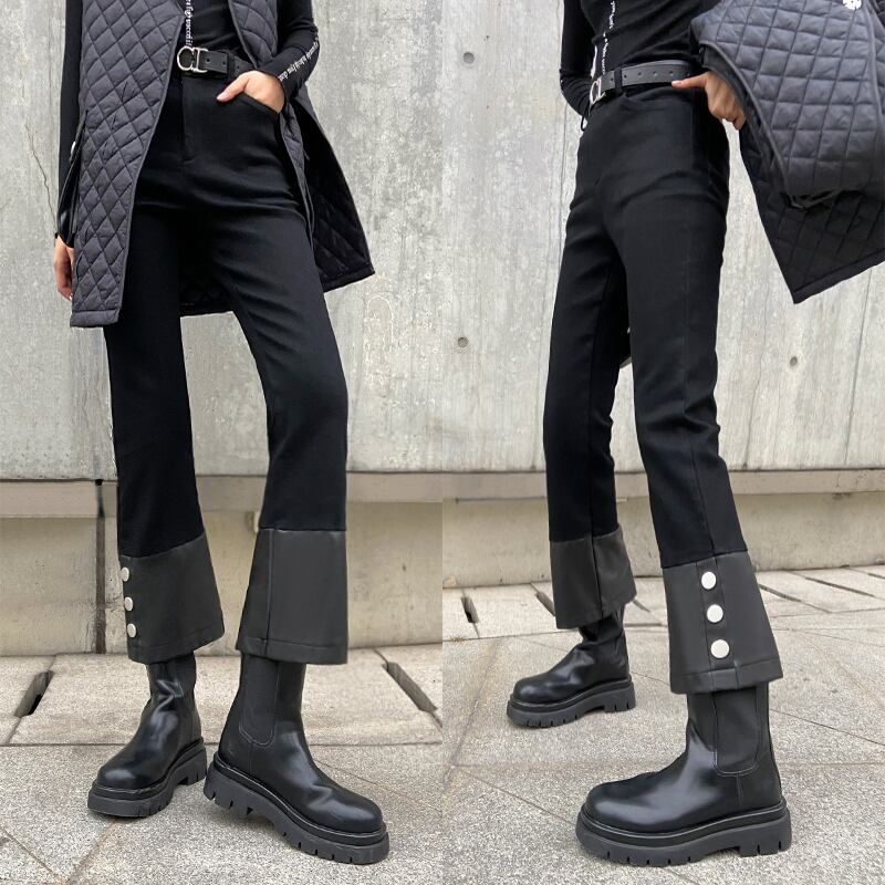 ジーンズ オータムカジュアルパンツ レッド スプリング 春物 秋物 ウィンター 冬物 ラブタオタオダレンハウス2551721540