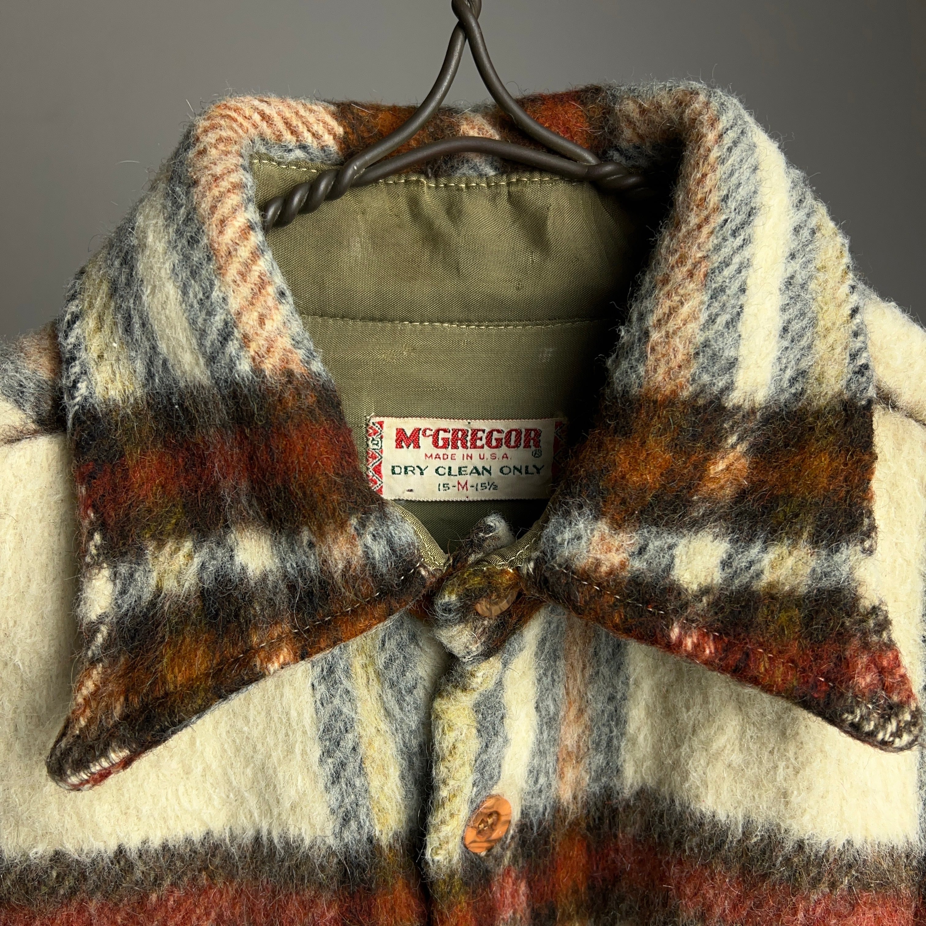 60's~70's McGREGOR CPO Shirt USA製 SIZE M 60年代~70年代 60's~70's McGREGOR CPO Shirt USA製 SIZE M 60年代~70年代