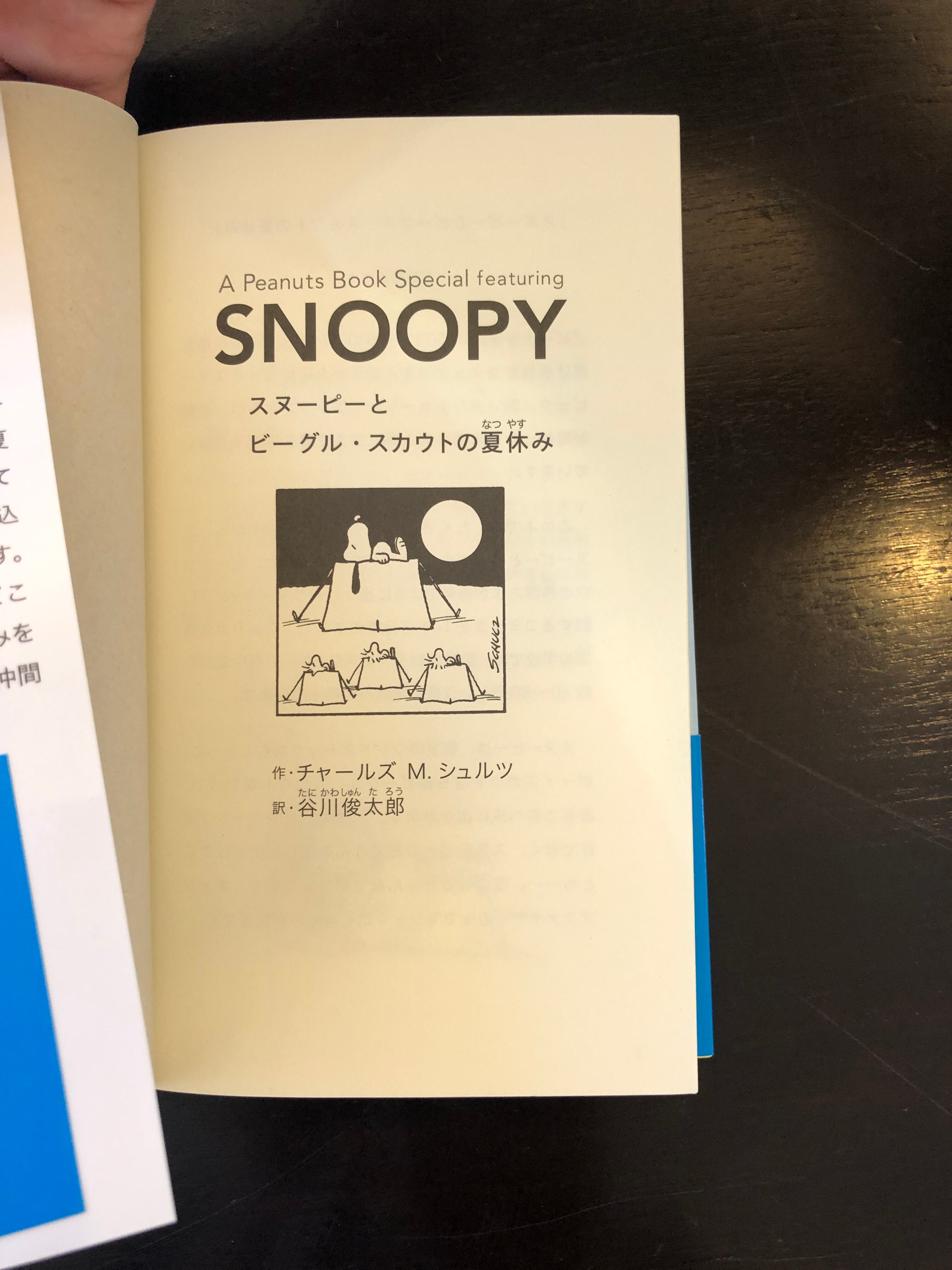 スヌーピーとビーグル スカウトの夏休み 俊カフェ Online Shop
