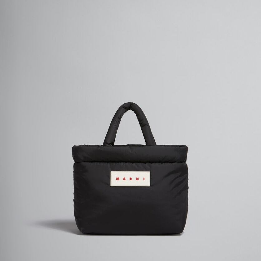 SOLD OUT:MARNI【マルニ】ブラック PUFF ミニトートバッグ SOLD OUT:MARNI【マルニ】ブラック PUFF ミニトートバッグ
