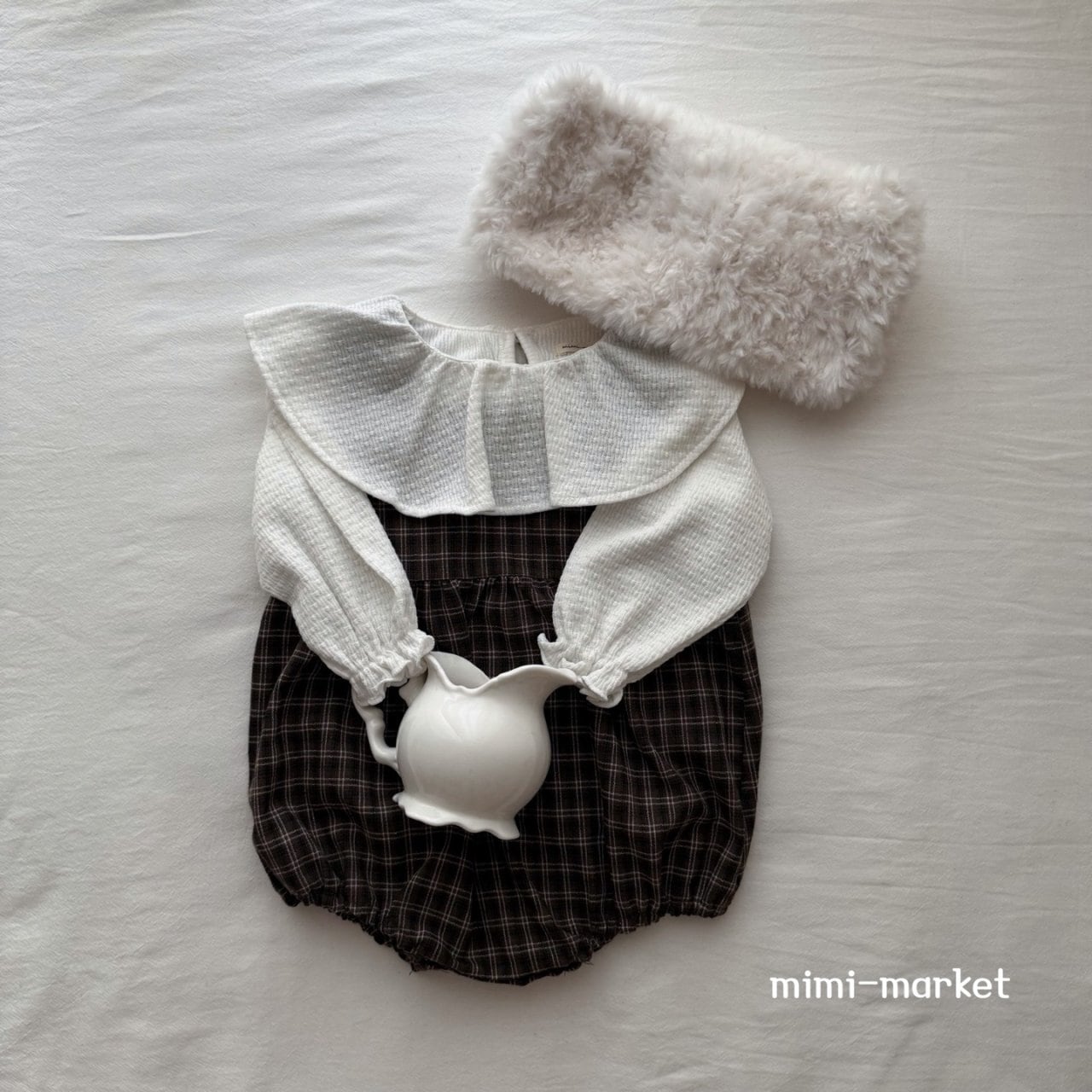 【即納】frill T-shirts(ivory) / mimimarket