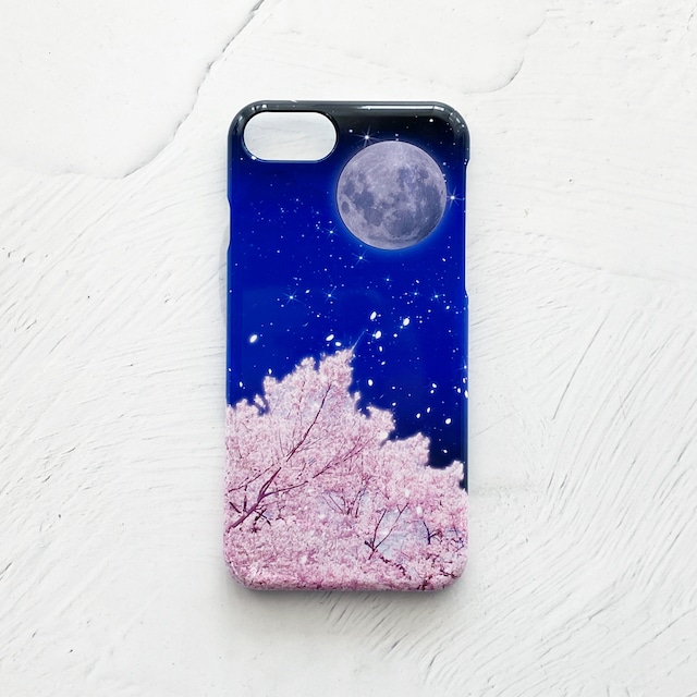 夜桜 iPhoneハードケース Androidケース