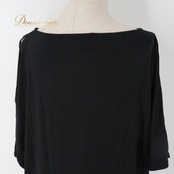 フラダンス 衣装 トップス ブラック系 マウナロア ハワイアンプリント ティアレ柄 Maunaloa アロハ フラ ダンス レッスン 練習 ドルマンスリーブ 華やか かわいい おしゃれ カットソー 五分袖 イエロー系 ホワイト系 黒 黄 白 ドルマン ブラック ホワイト イエロー カジュアル スポーツ コーディネート トロピカル レディース シンプル ファッション