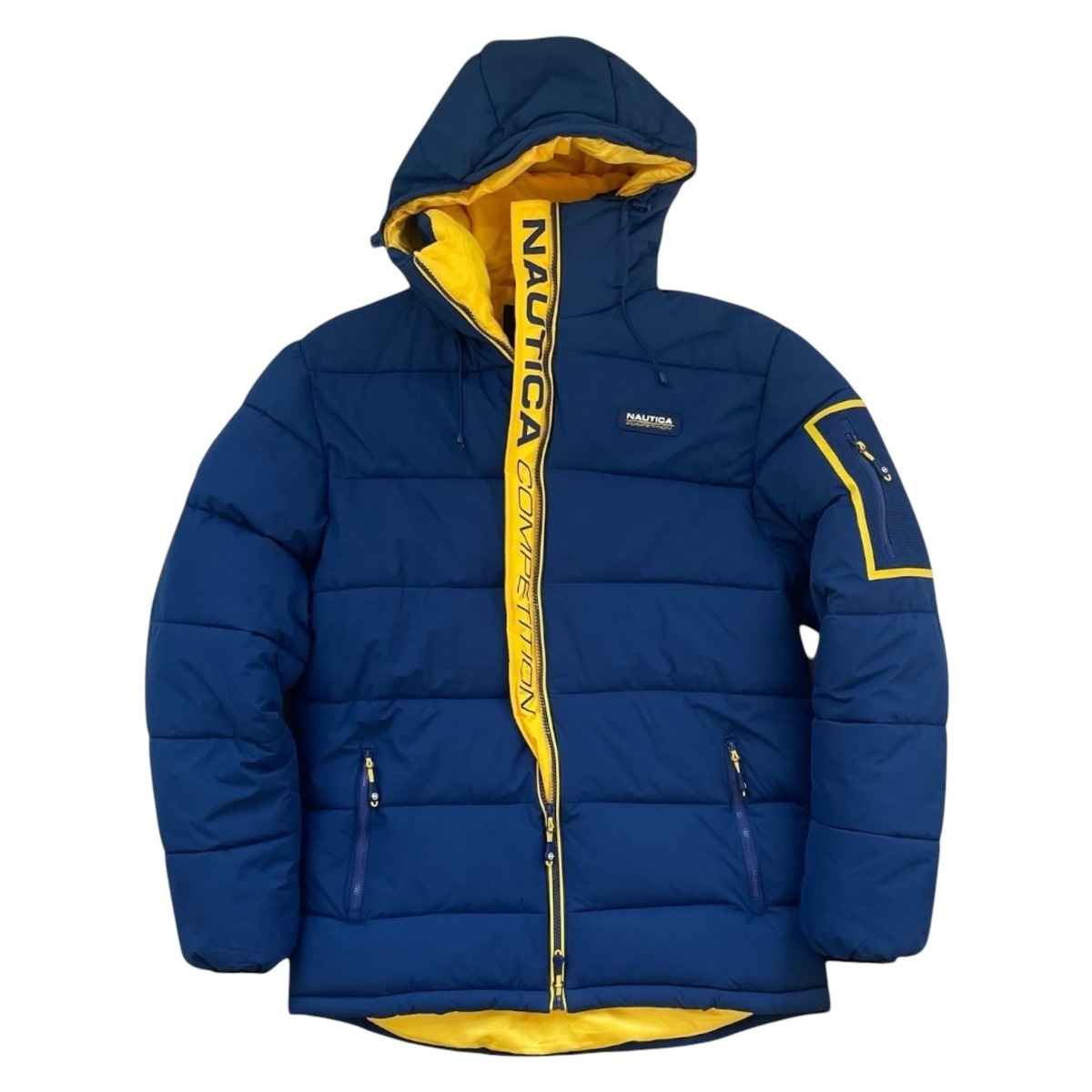 NAUTICA ノーティカ フーデッド パデッド ジャケット Mサイズ 