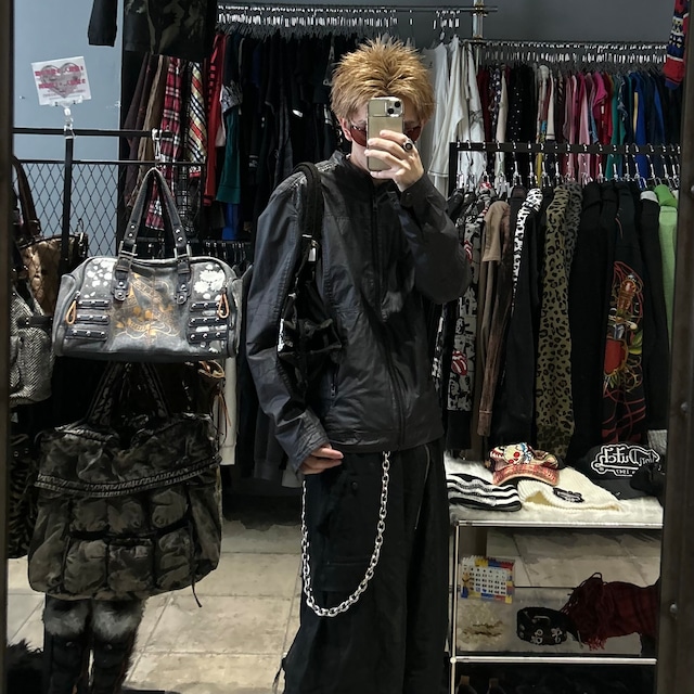 LIMI feu リミフゥ ヨウジヤマモト ダメージ加工 ニットフリル 