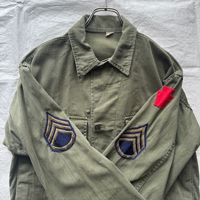 40's Vintage US Army M-43 HBT Jacket 38R | 古着屋 Serene(セリーン)