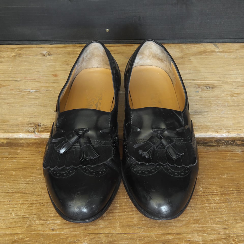 salvatore ferragamo タッセル ローファーの通販 FERRAGAMO タッセル