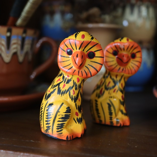 WOODEN OWL