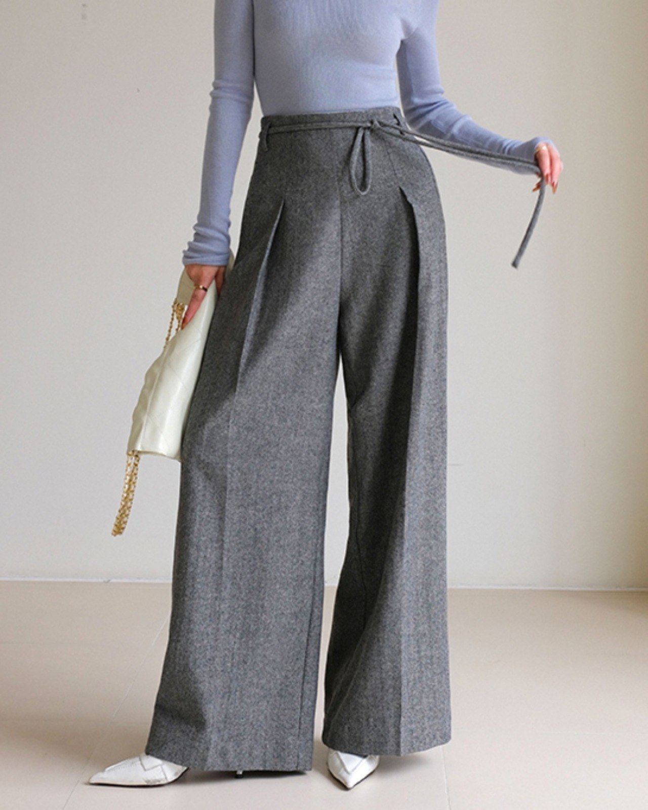 Wide leg long Pants　T20085