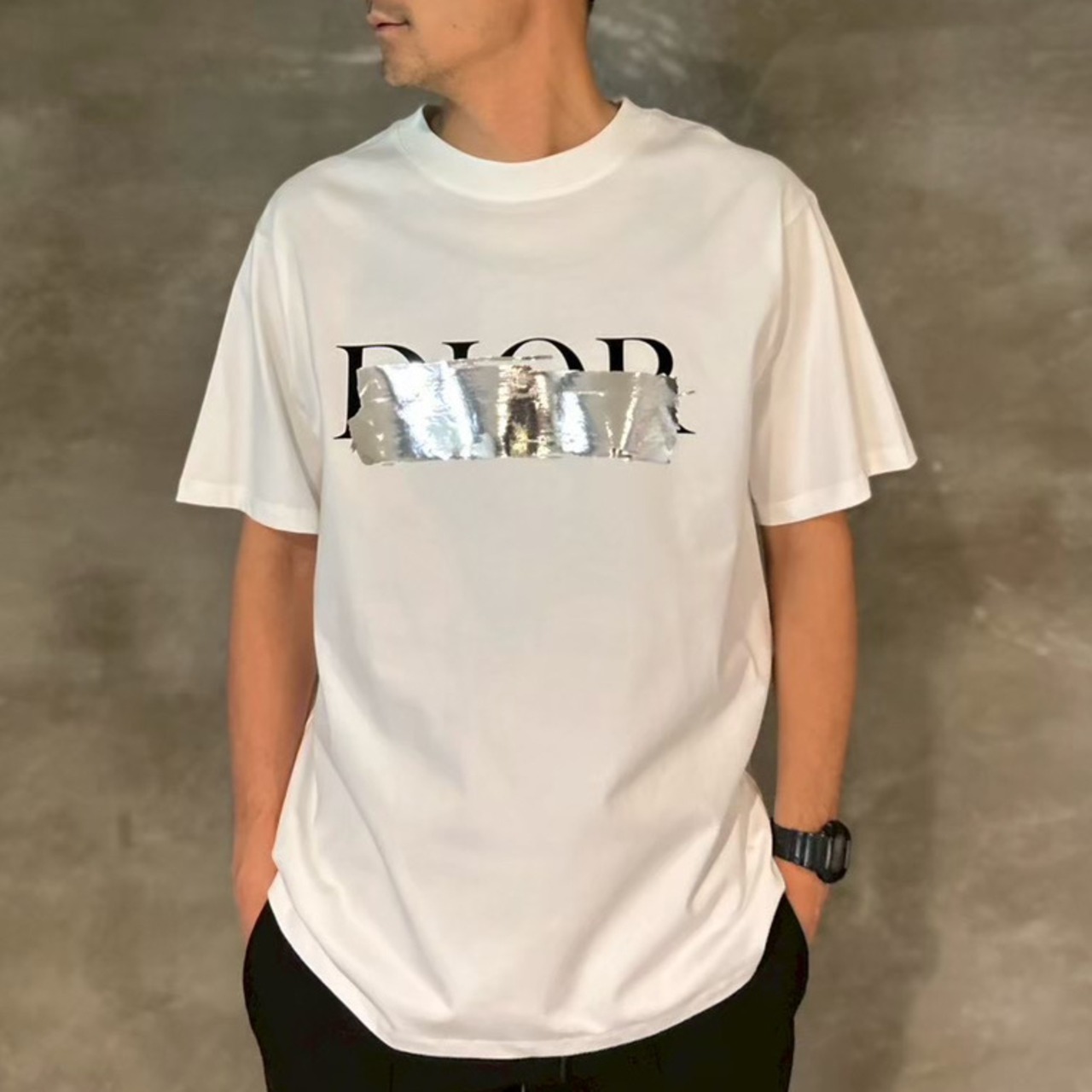 MAA106TEA ディクロ箔ペンキTシャツ_22-4364T