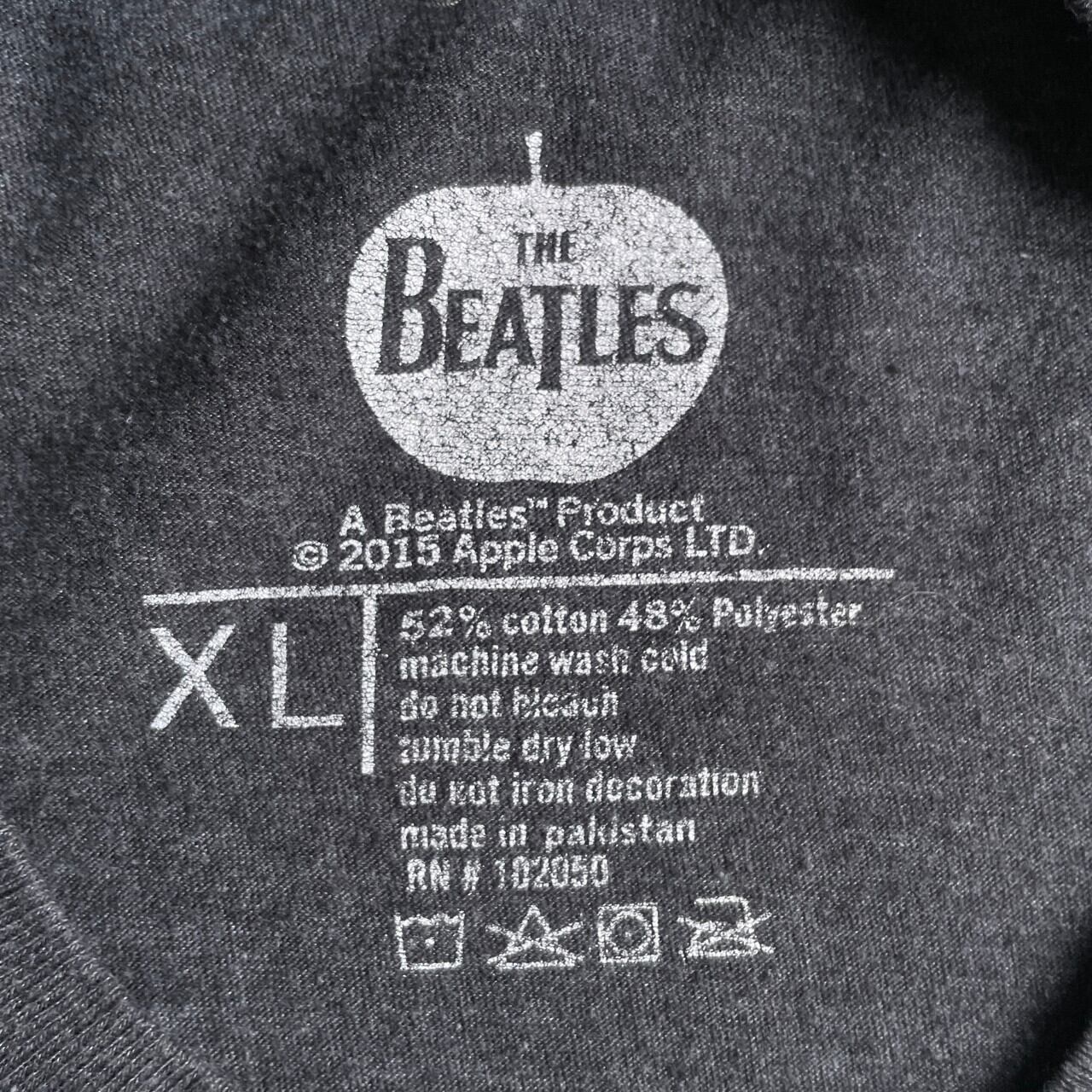 THE BEATLES ビートルズ ユニオンジャック ロゴプリント バンドTシャツ