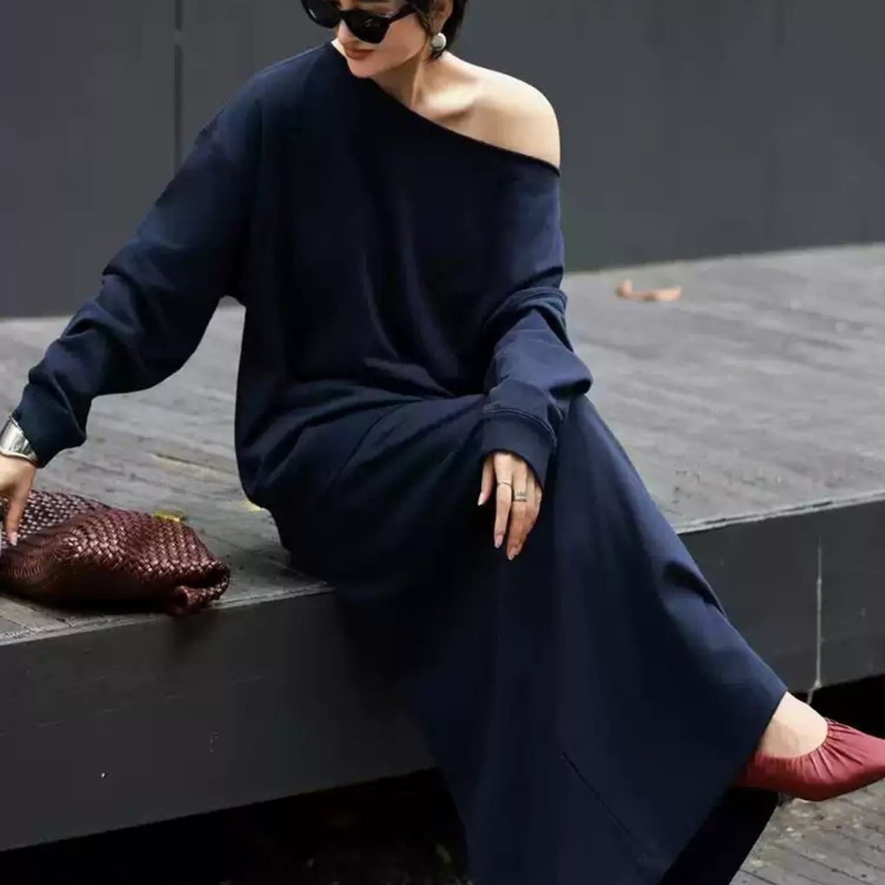 ワンショルダーセットアップ m0002