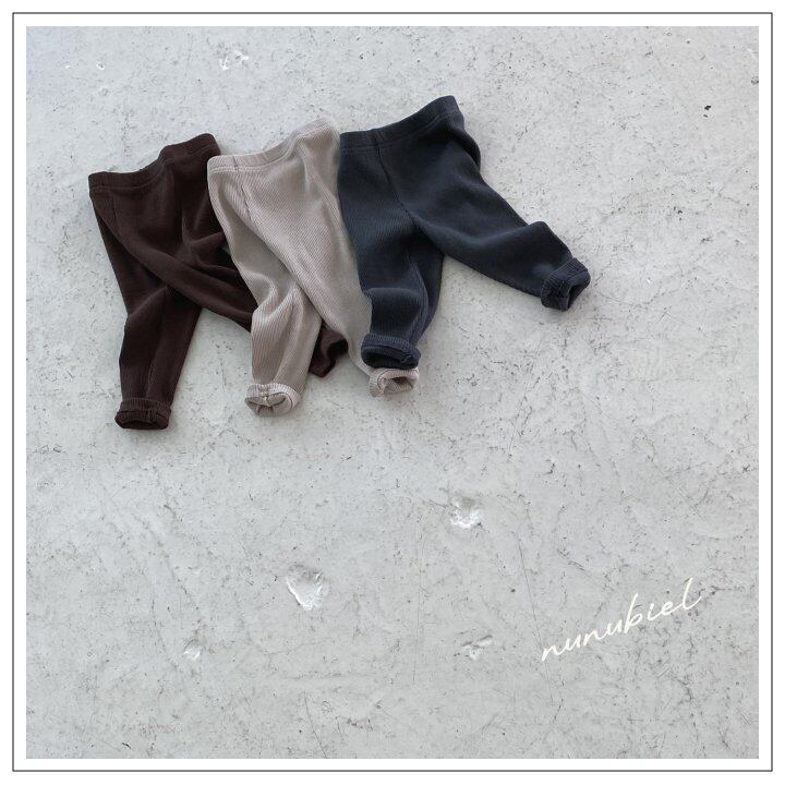 【 即納 】2025 秋新作 nunubiel ヌヌビエル キッズ リブレギンス