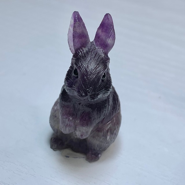 1.フローライトうさぎ・インテリア