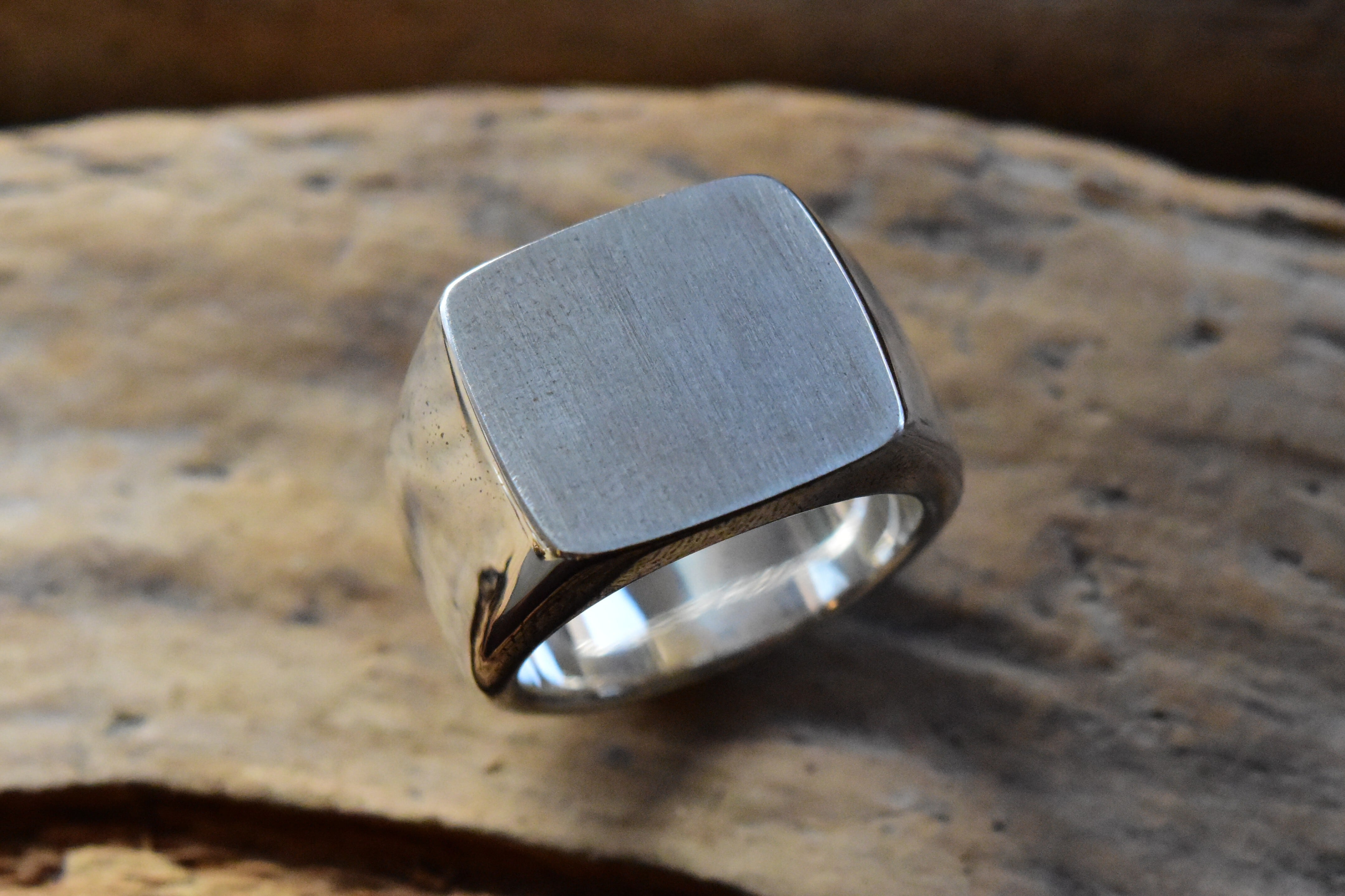 印台リング(大) | FARWEST silver smith 印台リング(大) | FARWEST silver smith