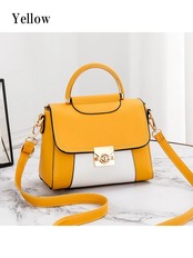 【0278】Bicolor Square Shoulder Hand Bag
