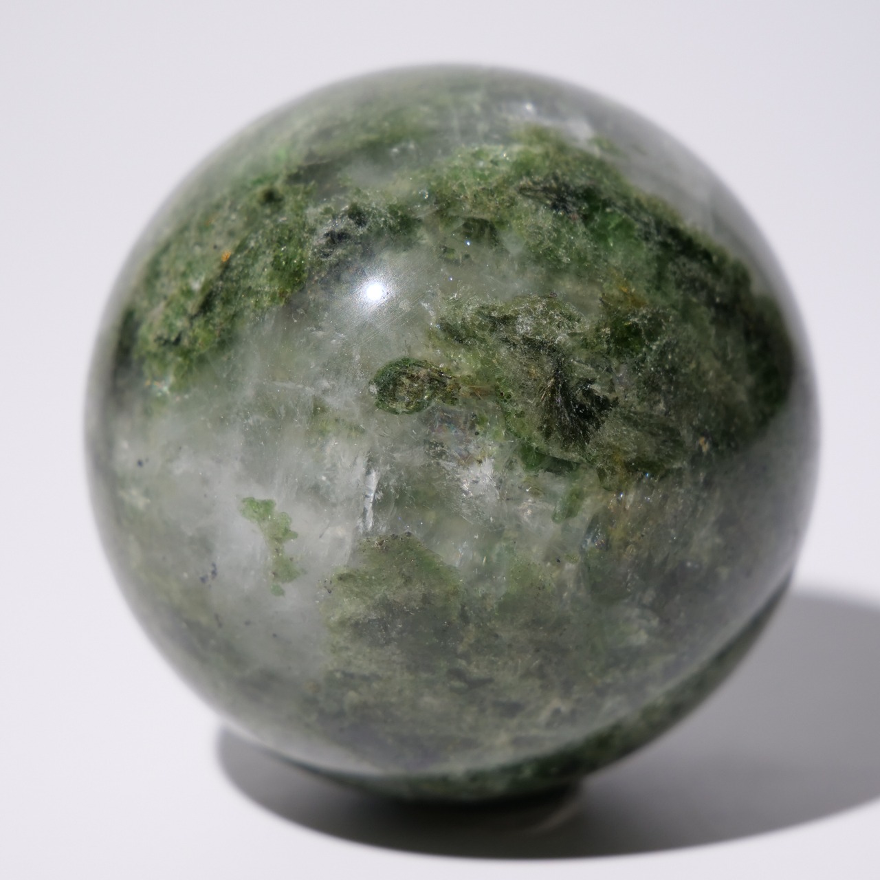 エピドート / クォーツ / スフィア【φ5.4cm】